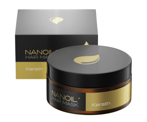Nanoil Haarmaske mit Keratin – die beste Serum-Maske für strapazierte Haare